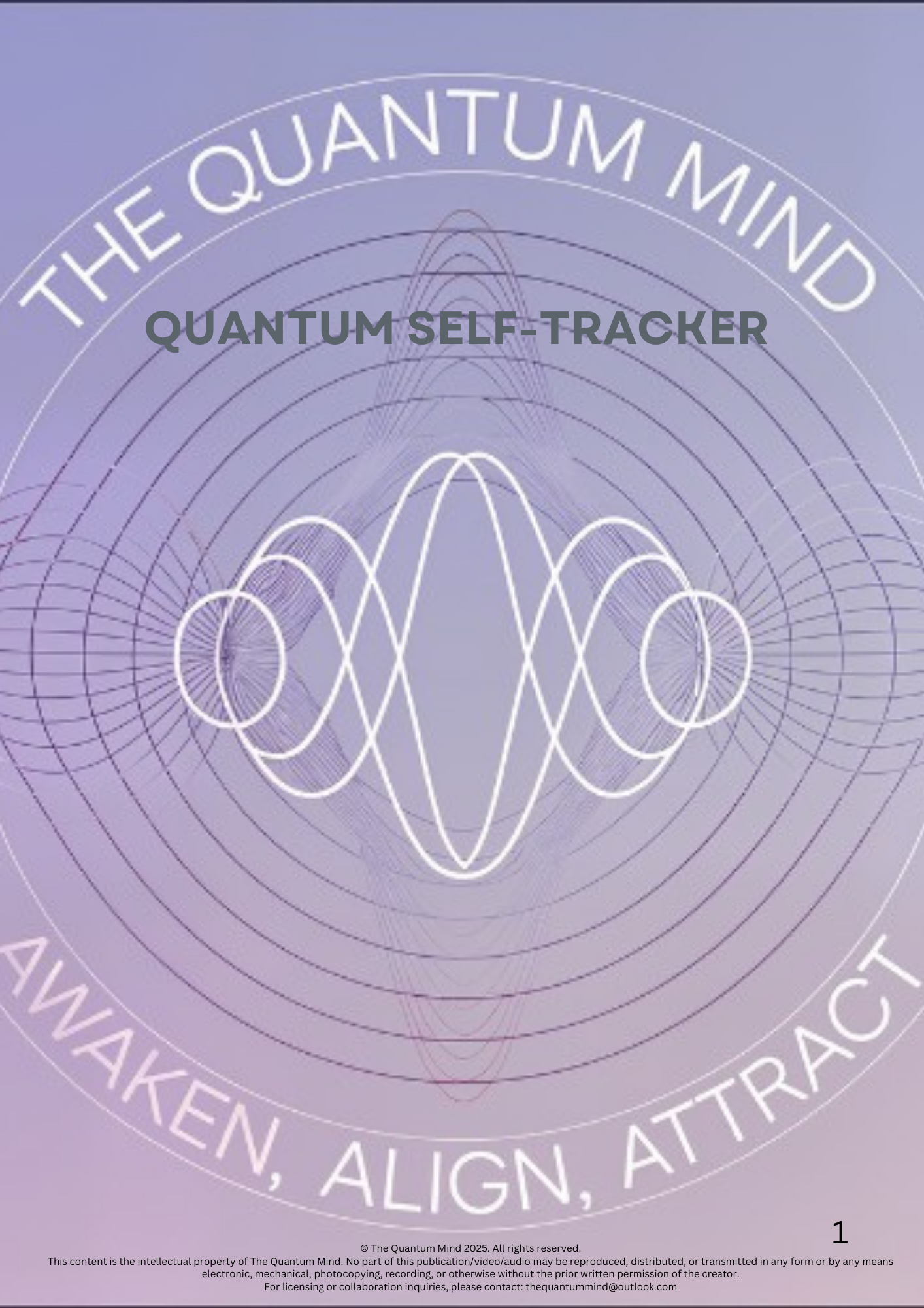 The Quantum Self Tracker – Align Your Energy, Elevate Your Routine