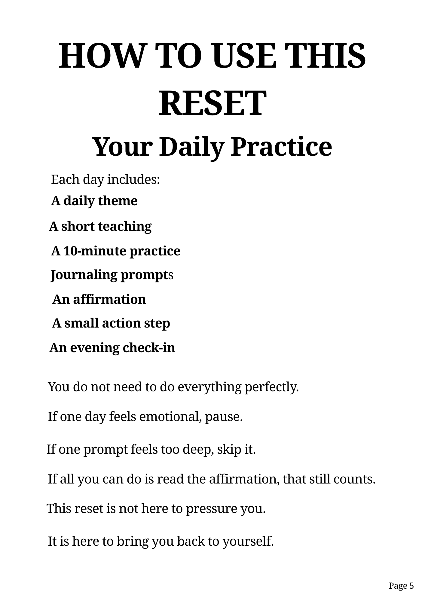 The 7-Day Quantum Self-Worth Reset