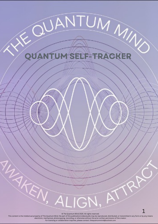 The Quantum Self Tracker – Align Your Energy, Elevate Your Routine