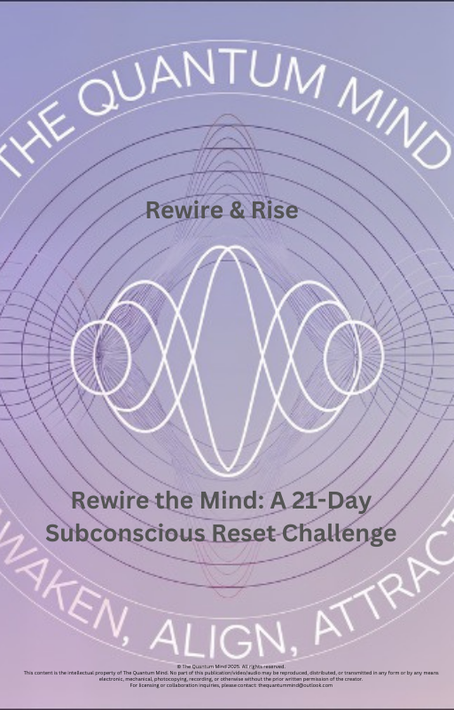 Rewire & Rise – A Mini eBook for Mental Reprogramming, Mirror Work & Neural Journaling