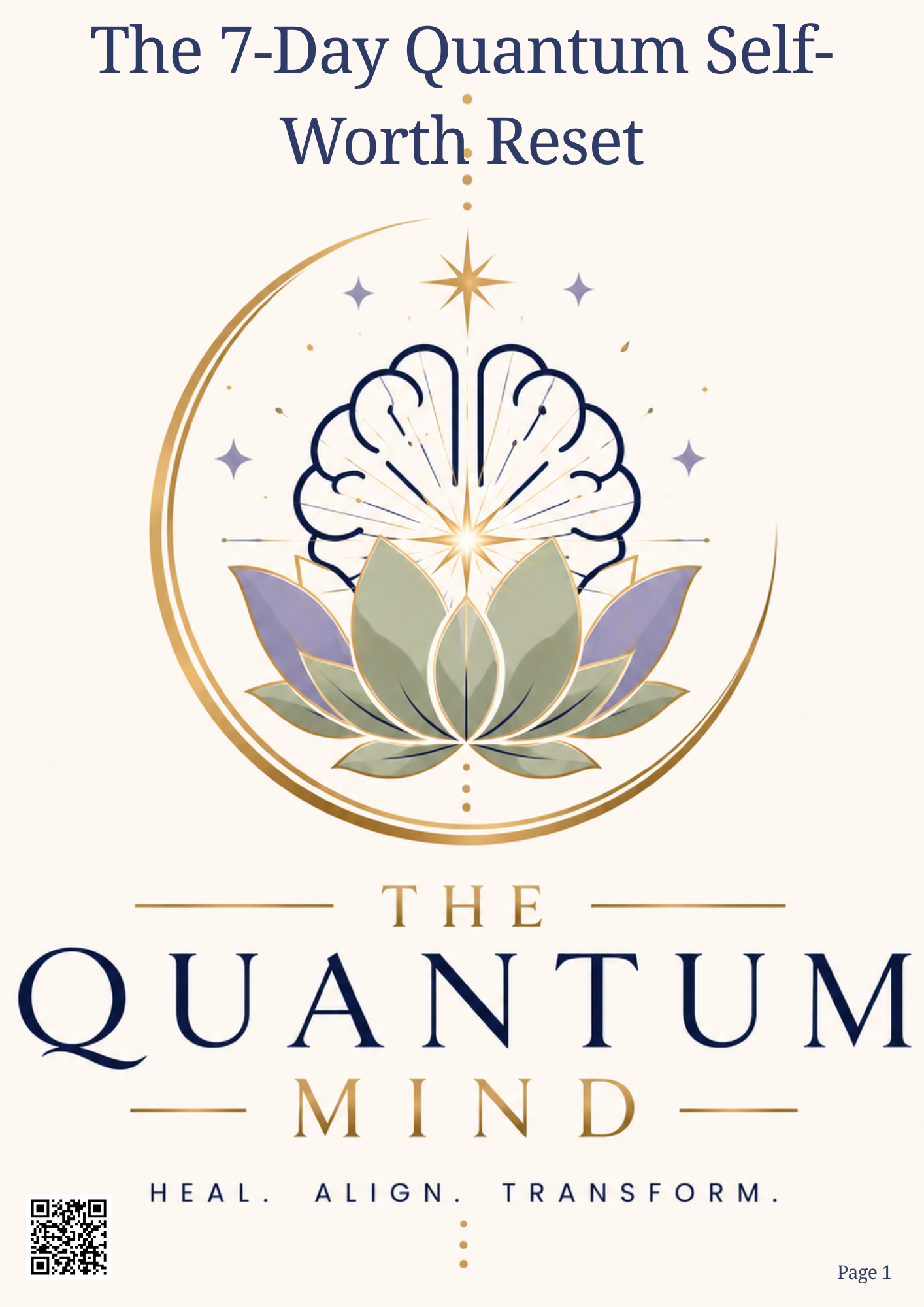 The 7-Day Quantum Self-Worth Reset